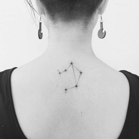 Constellation Balance, Libra Tattoos, Libra Constellation Tattoo, Aries Constellation Tattoo, Libra Constellation, Libra Tattoo, Aries Constellation, Constellation Tattoo, Shape Tattoo