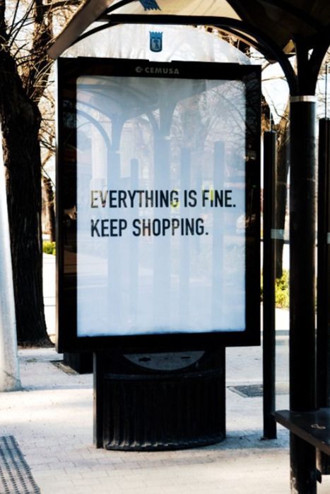 Shop Till You Drop, Everything Is Fine, Go Shopping, Letting Go, We Heart It, Lost, Let It Be, Funny