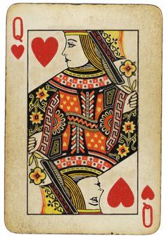 1000+ ideas about Queen Of Hearts Card on Pinterest Queen Playing Card Design, Playing Cards Face Cards, Queen Playing Card, Queen Of Hearts Tattoo, Queen Of Hearts Card, Celestia Ludenberg, Playing Card Art, Hearts Playing Cards, Playing Cards Art