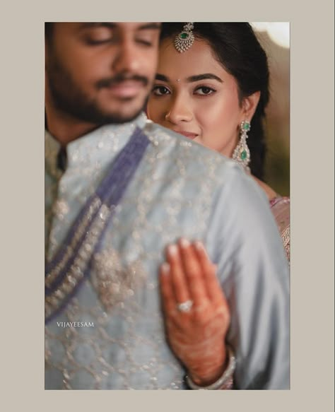 @vijayeesamandco wow-ing us with their unique and stunning clicks! . . . Photography: @vijayeesamandco Shot by @dileepreddy.7 Shot on @nikonindiaofficial . . . #engagedinlove #vijayeesam #vijayeesamandco #moments #wedding #photographer #weddingphotography #weddingmoments #wedmegood #hyderabad #bangalore #bridesessentials #couple #couplegoals #bridesofindia Unique Engagement Poses, Reception Poses, Engagement Couple Poses, Engagement Portraits Poses, Reception Couple, Portraits Poses, Indian Wedding Poses, Engaged Couples Photography, Bride Photos Poses