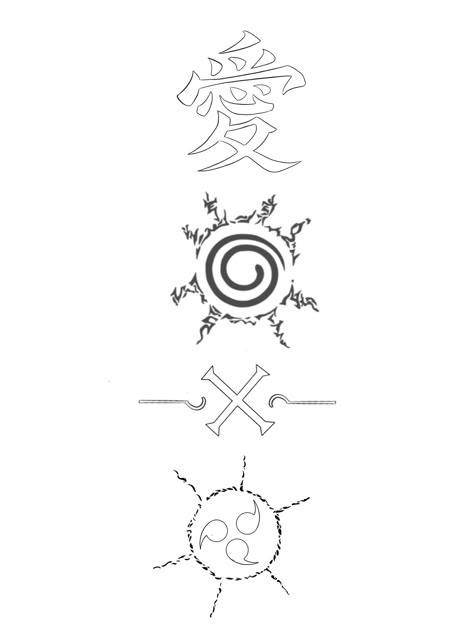 Naruto Village Symbols Tattoo, Anime Tattoos Symbols, Naruto Sun And Moon Tattoo, Hidden Anime Tattoos, Naruto Tattoo Ideas Small Symbols, Simple Anime Tattoos Demon Slayer, Anime Tattoos Minimalist, Naruto Tattoo Drawings, Amine Tattoos Ideas