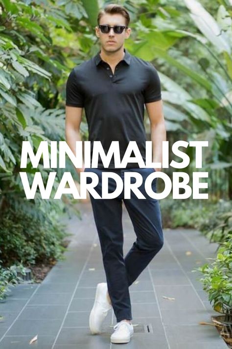 Here is a complete guide to build youw own minimalist Capsule wardrobe Men’s Tech Wear Fashion, Minimalist Style For Men, Mens Capsule Wardrobe Casual Minimalist, Men Basics Wardrobe, Men Capsule Wardrobe 2024, Men’s Minimalist Wardrobe, Men’s Capsule Wardrobe 2023, Men’s Capsule 2024, Capsule Wardrobe 2024 Men