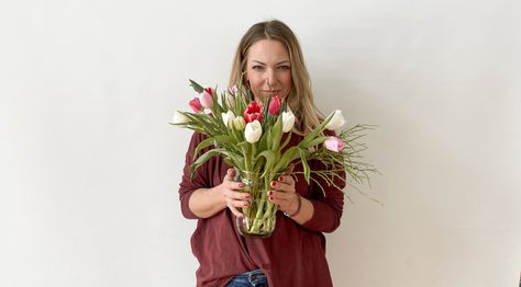 Frühlingsgefühle: Gönn dir diese 15 Glücksgefühle im Mama-Alltag Hoop Wreath