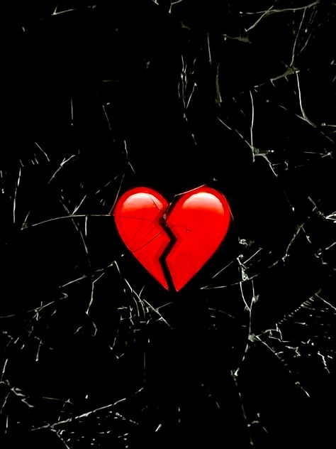 Broken phone screen, cracked phone screen, broken heart Love Brakeup Wallpaper, Break Hart Image, Black Broken Hearts Background, Broken Image Love, Broke Heart Profile Picture, Pictures Of Heart Break, Broken Hearted Photoshoot, Offline Dp, Breakup Dp