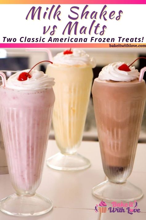 Malted Milk Shake Recipes, Malt Milkshake Recipes, Malt Shake Recipes, Vanilla Malt Milkshake, Old Fashioned Milkshake, Malt Recipes Milkshakes, Chocolate Malt Milkshake, Malts Recipes Milkshakes, Malted Milk Recipes