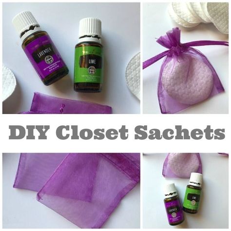 Easily make these closet drawer sachets for everywhere that you store clothing or linens to effectively improve the scent and protection of your storage. Drawer Sachets, Closet Drawer, Closet Diy, Floral Essential Oils, Making Essential Oils, Diy Essentials, Essential Oils Gifts, Closet Drawers, Diy Drawers