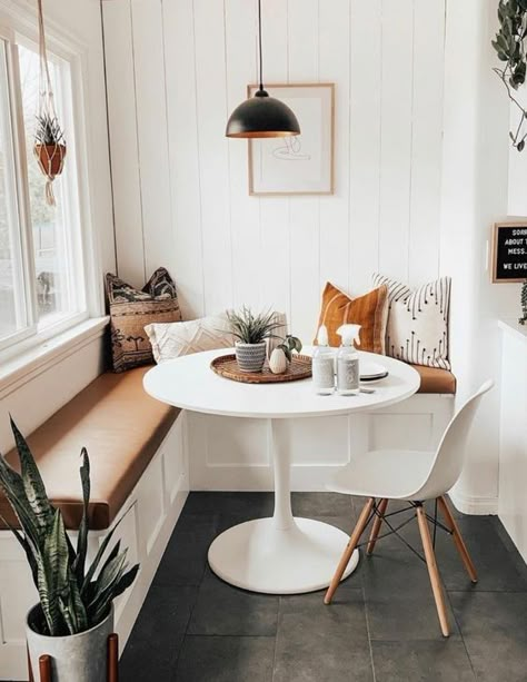 Nook Table, Built In Banquette, Induce Labor, Banquette Seating, Kitchen Nook, Post Baby, Instagram Baby, Dining Nook, Small Dining