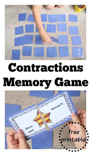 Fun grammar game introducing contractions! Play a game or two of this Superhero themed Contractions Memory Game! Grammar Games, Esl Games, Good Grammar, Literacy Games, Games Kids, Grammar Activities, Reading Games, Teaching Grammar, Play A Game