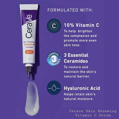 CeraVe Skin Renewing Vitamin C Serum available at 140k🇺🇬. Call/Whatsapp 0704 261 720 for deliveries. . #beautytrendsuganda #skincare #cerave #ceraveskincare #vitamincserum #hyaluronicacid #brighteningserum #skincareroutine #evenskintone #selflove #glowingskin #repost #uganda Cerave Vitamin C Serum, Cerave Skincare, Hair Oil Serum, Skin Care Items, Skin Care Steps, Hydrating Serum, Skin Cleanser Products, Vitamin C Serum, Brightening Serum