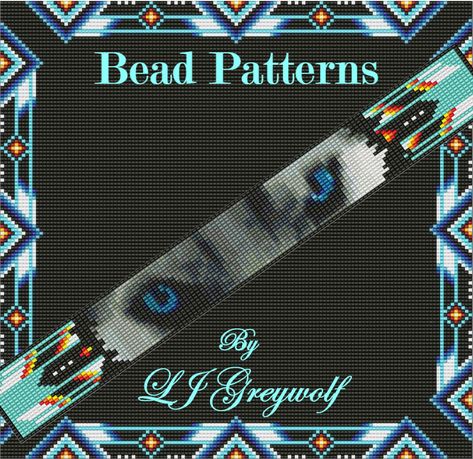 Thank You - Inspire Uplift Wolf Loom Beading Patterns, Beading Projects For Beginners, Seed Bead Patterns Animals, Wolf Beading Patterns, Powwow Beadwork Pattern, Seed Bead Loom Bracelets Patterns, Native Beading Patterns Design, Beaded Medallion Patterns, Beading Patterns Free Native American