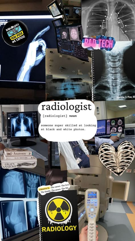 Radiology for one of my best friends who gonna be a radiologist <3 Radiology Wallpaper Iphone, Radiology School Aesthetic, Radiology Vision Board, Radiology Photoshoot, Radtech Wallpaper, Radiology Technologist Aesthetic, Radtech Student Aesthetic, X-ray Tech, Radiology Wallpaper