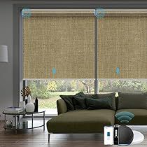 Solar Blinds, Window Shades Blackout, Motorized Roller Shades, Family Room Windows, Quiet Living, Loft Apartment Decorating, Smart Blinds, Blackout Roller Shades, Motorized Shades