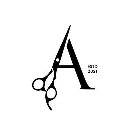 Saloon Logo Ideas, Barbershop Logo Ideas, Dance Logo Ideas, Logo Hair Stylist, Barbershop Design Interior, Sewing Logo Design, Hairdresser Logo, Tailor Logo, Typo Logo Design