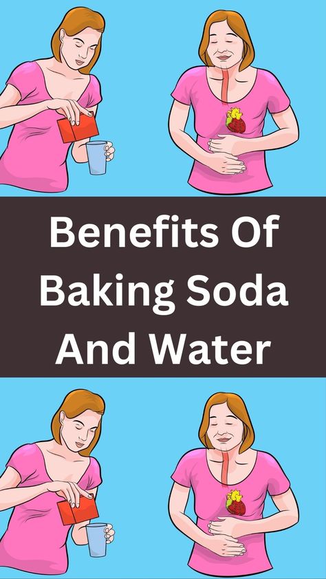 Baking soda is amazing for all sorts of uses. You can use it around the house, to cook with, or even to maintain your health. Mixing some baking soda with water is an especially good way of reaping its benefits, and there are lots of them!  So I put together a list of a bunch of reasons why you should drink an occasional glass of baking soda and water. Continue reading to learn more! Baking Soda Remedies, Baking Soda Water Drink, Baking Soda And Water Benefits, Baking Soda And Salt In Water Benefits, Baking Soda Uses For Health, Baking Soda In Water Drinking, Baking Soda Water Benefits, Baking Soda Benefits Drinking, Baking Soda For Gas Relief