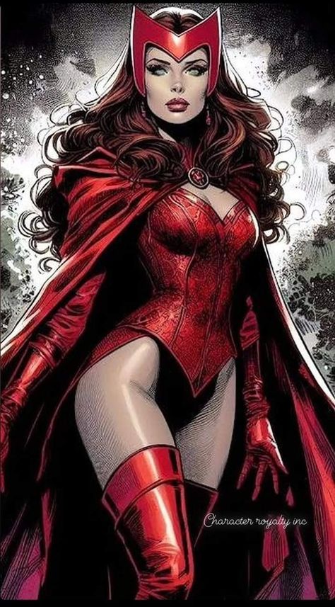 Female Superhero Wallpaper, Women Of Marvel Comics, Halloween Marvel Costumes Women, Dc Heroes Women, Scarlett Witch Cosplay, Super Hero Women Costume, Scarlet Witch Suit Design, Witch Hero Costume, Marvel Woman Characters