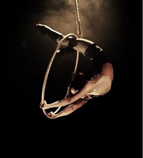 Lyra Hoop, Aerial Hoop Lyra, Lyra Aerial, Aerial Circus, Circus Aesthetic, The Night Circus, Dark Circus, Aerial Acrobatics, Aerial Dance