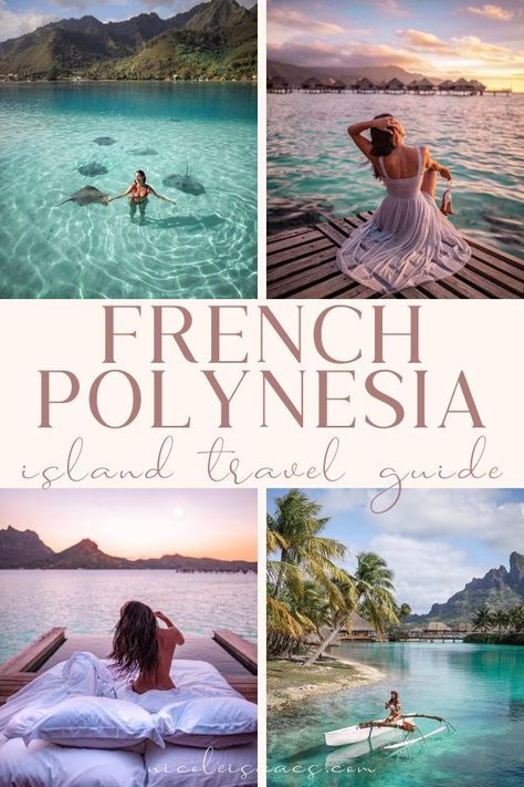 Get a complete guide to visiting French Polynesia including the best islands in French Polynesia: Tahiti, Bora Bora, and Moorea. #frenchpolynesia #tahiti #borabora #moorea | French Polynesia photography | French Polynesian islands Tahiti | French Polynesia travel | French Polynesia travel guide | French Polynesia travel dream vacations | French Polynesia travel Bora Bora | French Polynesia travel bucket lists | French Polynesia travel photography | Moorea French Polynesia photography French Polynesia Itinerary, French Polynesia Aesthetic, French Polynesia Honeymoon, Moorea French Polynesia, French Polynesian Islands, Tahiti Bora Bora, Tahiti Travel, Bora Bora Honeymoon, Tahiti Nui