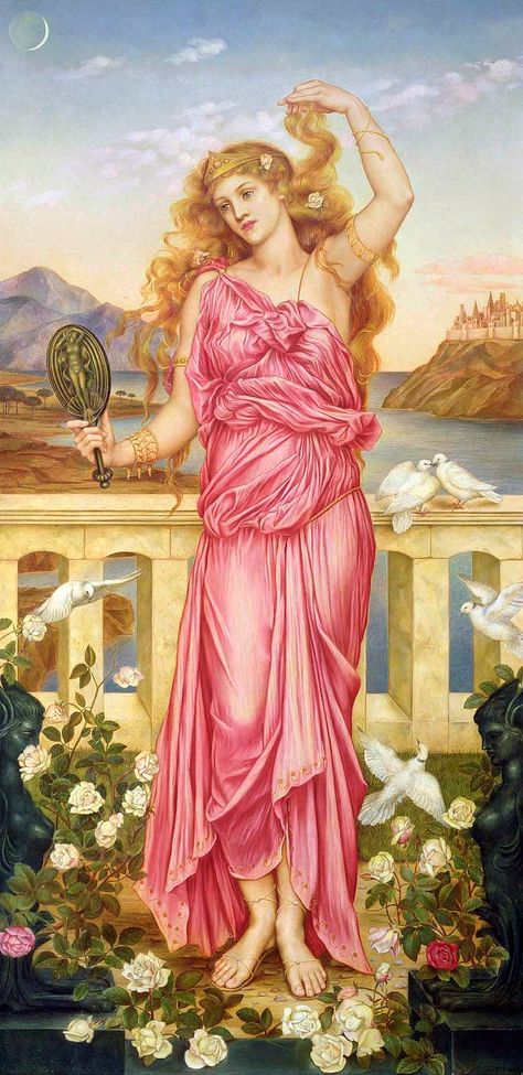 Ancient World History, Lawrence Alma Tadema, Helen Of Troy, Pre Raphaelite Brotherhood, Aphrodite Goddess, Pre Raphaelite Art, Dante Gabriel Rossetti, Greek And Roman Mythology, Ancient Beauty