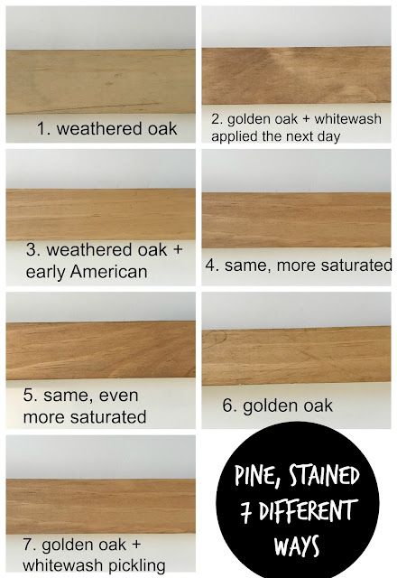 How To Make Pine To Look More Like Oak (And Other Staining Tips) Minwax Stain Colors On Pine Wood, Golden Oak Minwax Stain, Weathered Oak Stain On Pine Wood, Weathered Wood Stain On Pine, Stain For Pine Floors, Neutral Wood Stain Colors, Minwax Pickled Oak Stain On Pine, Paint Colors That Go With Pine Wood, Early American Stain With White Wash