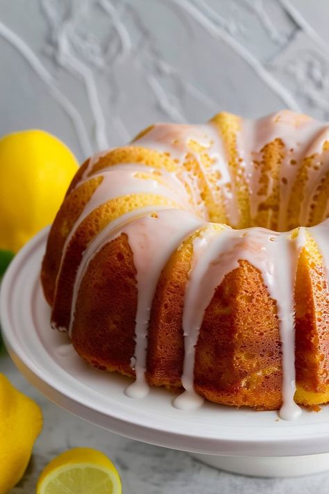 Best Lemon Bundt Cake, Lemon Bundt Cake Recipe, Buttermilk Pound Cake, Glaze Cake, Lemon Pound Cake Recipe, Lemon Blueberry Bread, Bundt Cake Recipes, Bundt Cake Recipe, Lemon Bundt Cake