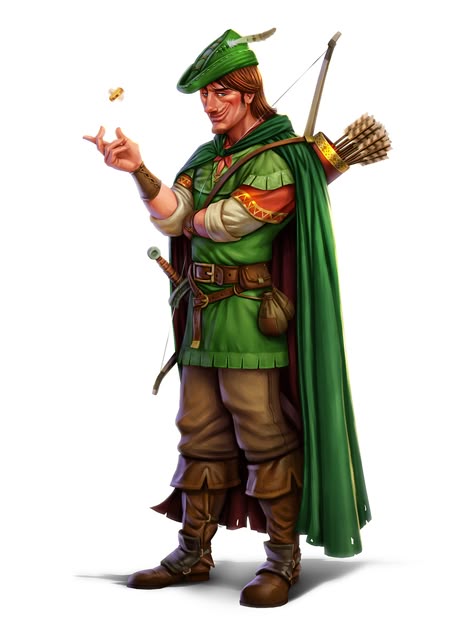 ArtStation - Robinhood, Saeed Jalabi D D Rogue, Sheriff Of Nottingham, Robin Hood Prince Of Thieves, English Folklore, Archer Characters, Prince Of Thieves, Arthur Merlin, Arcane Trickster, Fox Character