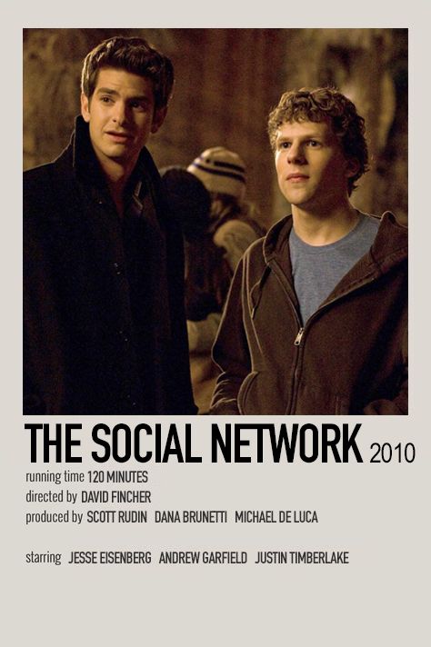 Social Network Movie, Jesse Eisenberg, Movie To Watch List, Iconic Movie Posters, Film Posters Minimalist, Poster Bedroom, David Fincher, Minimalist Movie Poster, Movie Poster Wall