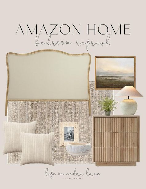 Life on Cedar Lane by Andrea Denes's Amazon Page Life On Cedar Lane, Home Bedroom Design, Beach House Ideas, Bedroom Refresh, Amazon Home, Model Homes, Interior Design Projects, Favorite Products, Design Project