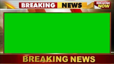 Breaking News Green Screen, News Green Screen, Green Screen Backgrounds, New Green, Green Screen, Breaking News, The Creator, Screen, Green