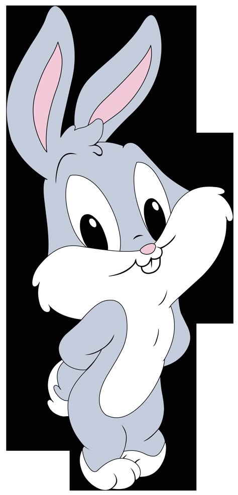 Baby Bugs Bunny, Bugs Bunny Drawing, Funny Cartoon Drawings, Baby Cartoon Characters, Baby Disney Characters, Baby Cartoon Drawing, Bunny Drawing, Disney Art Drawings, Cartoons Png