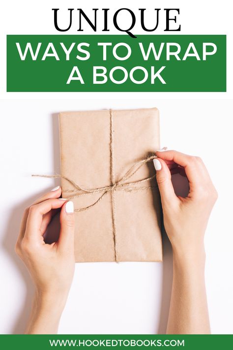 Books are truly one of the best gifts to give and receive. Whether it’s a hand-me-down novel that you know your friend will love or one of the very latest titles at the top of their wishlist, books make the greatest gifts. And as we all know, a well-wrapped present can add an extra dash of magic to any gift, and books are no different. #bookwrapping #giftwrapping #howtowrap #giftgiving Packing A Book Gift, Book Gift Ideas Present Diy, Cute Ways To Wrap Books, Gift Wrapping Ideas For Books, Gift Wrapping Books Ideas, How To Gift Books, Wrap Book Gift, How To Gift Wrap A Book, Wrap A Book Gift