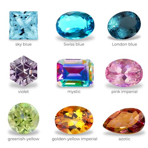 November Inspiration, Azotic Topaz, Bp Jewelry, Red Topaz, Gem Tones, Jewelry Knowledge, Topaz Birthstone, Gemstone Meanings, Yellow Gemstones