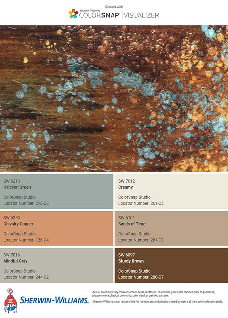 Color Palates For Home, Rustic Bedroom Paint Colors, Rustic Paint Colors Schemes, Log Cabin Paint Colors, Cabin Color Schemes, Southwest Paint Colors, Western Color Scheme, Brown Exterior House Colors, Southwestern Color Schemes