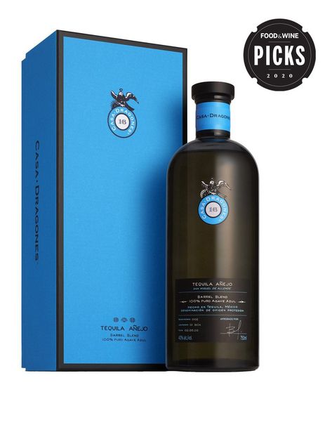 Buy Tequila Casa Dragones Añejo Barrel Blend | ReserveBar Best Sipping Tequila, Sipping Tequila, Bitters Recipe, Best Tequila, Reposado Tequila, Shot Glass Set, Blue Agave, Cocktail Set, Beverage Packaging