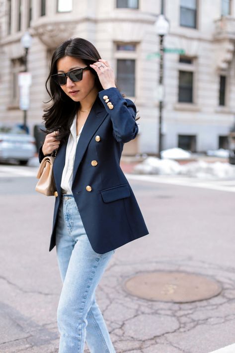 Navy Blue Blazer Outfit Women, Navy Blazer Outfit Women, Navy Jacket Outfit, Blue Blazer Outfits For Women, Navy Blue Blazer Outfit, Navy Blazer Women, Navy Blazer Outfits, Blue Blazer Outfit, Blue Blazer Women