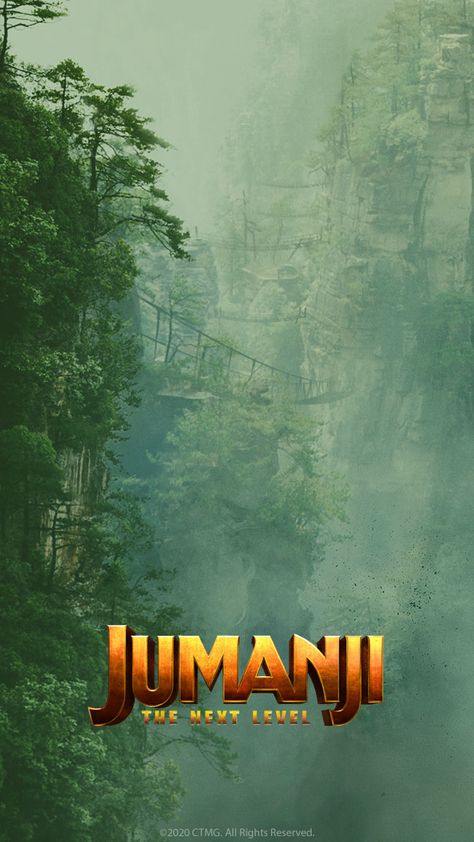 Take your phone to the next level! Download the new Jumanji: The Next Level mobile wallpapers. Click through for more! Jumanji The Next Level, Jumanji Movie, Dark Jungle, Law Of The Jungle, Photoshop Course, American Flag Wallpaper, Forest Background, The Rock Dwayne Johnson, Blue Beetle