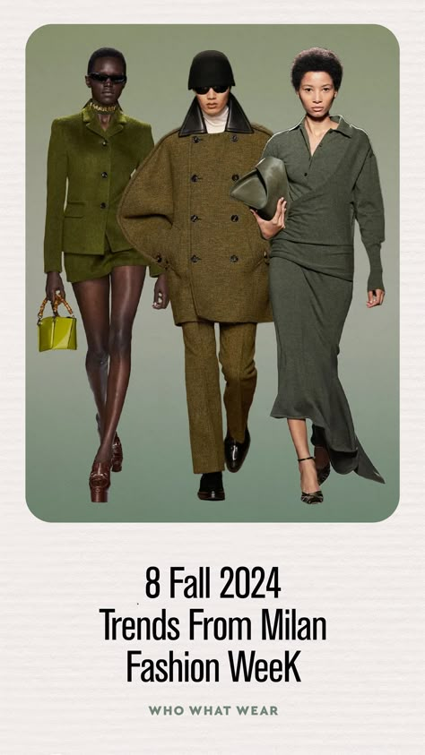 8 Fall 2024 Trends from Milan Fashion Week Winter Runway 2024, 2024 Fall And Winter Fashion, Fall Collection 2024, Fashion Week Fall 2024, Fall Fashion Week 2024, Fashion Week 2024/2025 Fall Winter, Fashion Fall Winter 2024/2025, Fall Winter 2024 Trends, Winter 2024 Runway