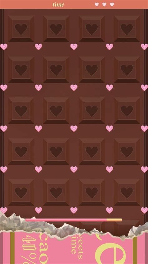 Kawaii Chocolate, Chocolate Wallpaper, Power Wallpaper, Cocoppa Wallpaper, Bling Wallpaper, Paint Brush Art, Phone Screen Wallpaper, Minimalist Iphone, Pink Chocolate