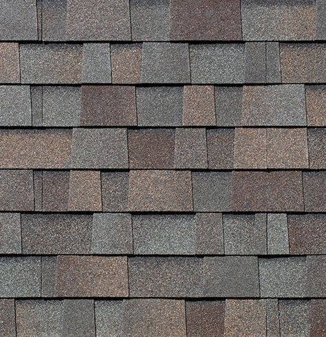 Highlander® shingles - Malarkey Roofing Products Multi Colored Roof Shingles, Weatherwood Roof Shingles, Malarkey Shingles, Mid Century Modern House Exterior, Roof Shingle Colors, Solar Shingles, Roofing Shingles, Roofing Ideas, Brown Roof