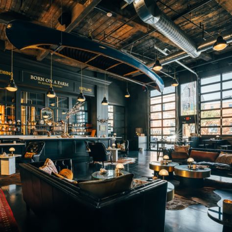 Batson River Brewing & Distilling | Maine Beer | Maine Spirits Brew Pub Design Ideas, Brewery Vibes, Batson River, Urban Winery, Maine Craft, Lodge Bar, Country Restaurant, Converted Warehouse, Brewery Design