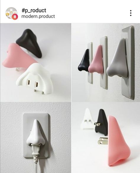 Human Nose, Weird Inventions, Weird Gifts, Crazy Things, Power Outlet, Cool Inventions, Weird And Wonderful, Funny Pics, Minimal Design