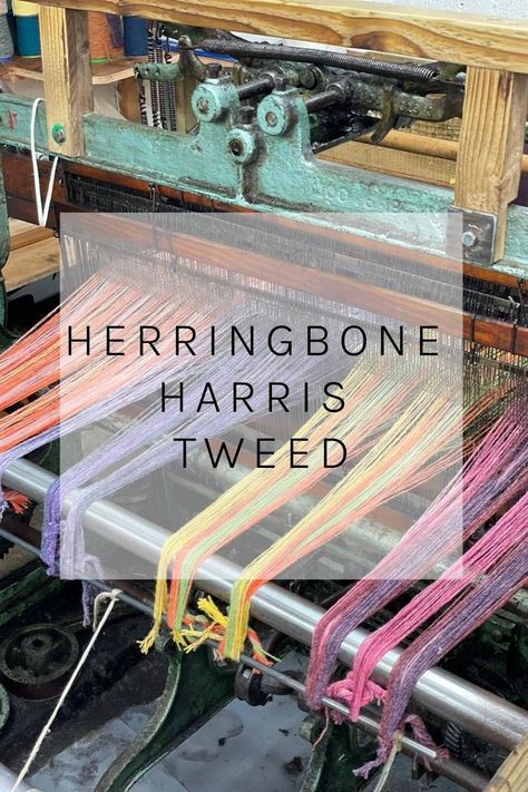 Having just introduced our third Herringbone style into our Harris Tweed Colours, we wanted to share some info about what Herringbone is. Harris Tweed Fabric, Types Of Patterns, Tweed Pattern, Outer Hebrides, Herringbone Tweed, Luxurious Fabric, Tweed Fabric, Fish Bone, Harris Tweed