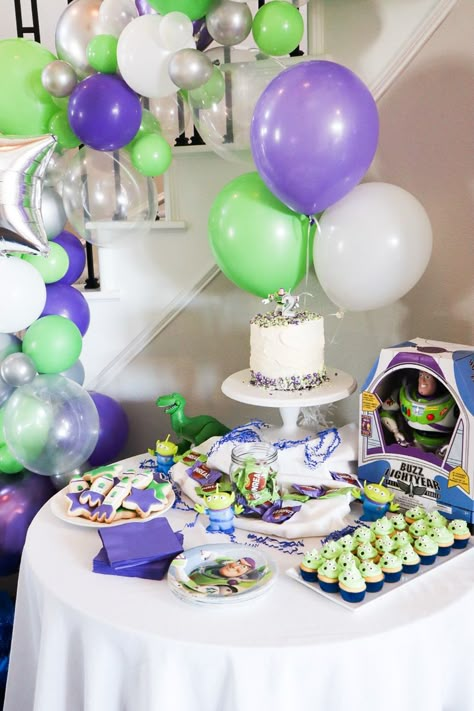 Buzz Light Year 3rd Birthday Party, Neutral Buzz Lightyear Party, Three Year Old Buzz Lightyear Party, Buzzlighter Birthday Party, Buzz Lightyear Themed Birthday Party, Buzz Lightyear 1st Birthday Party, Two Year Old Buzz Lightyear Party, Buzz Lightyear Birthday Party 3, Buzz Lightyear First Birthday