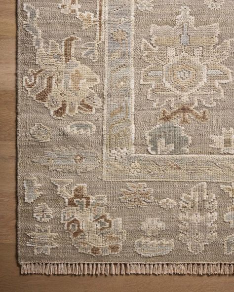 MAA-05 PEBBLE / MULTI | Loloi Rugs Dining Table Rug, Vintage Medallion, Loloi Rugs, Furniture Trends, Overall Aesthetic, Virtual Design, Hardware Finishes, Stain Resistant Fabric, Neutral Palette