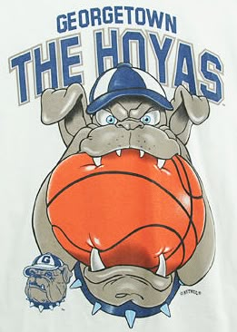 HOYA SAXA! Georgetown Hoyas Basketball - Jack the Bulldog 2 Point Perspective Drawing, Sport Posters, Georgetown Hoyas, Georgetown University, Basketball Photography, Pep Rally, Allen Iverson, Sport Illustration, College Logo