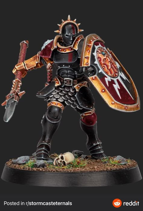 Storm Cast Eternals, Painting Figurines, Chaos Daemons, D&d Minis, Stormcast Eternals, Warhammer 40k Figures, Warhammer Figures, Warhammer Paint, Anvils