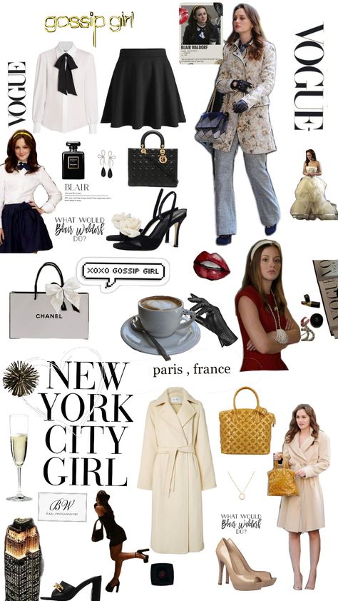 Blair Waldorf ♥️♥️♥️♥️ #style #stylish #styling #stylish #styleblogger #stylefashion #styleinspo #stylepost #fashion #fashionlover #look #outfit #outfitpost #womanstyle #chanel #chanelbag #dior #saintlaurent #blackandwhite #blairwaldorf #selfcareaesthetic Blair Waldorf Black Outfit, Blair Waldorf Earrings, Blair Waldorf Lingerie Style, Paris Outfits In May, How To Dress Like Blair Waldorf, Blair Waldorf Outfits Aesthetic, Blair Waldorf Aesthetic Style, Blair Waldorf Iconic Outfits, Blair Waldorf Outfits Winter