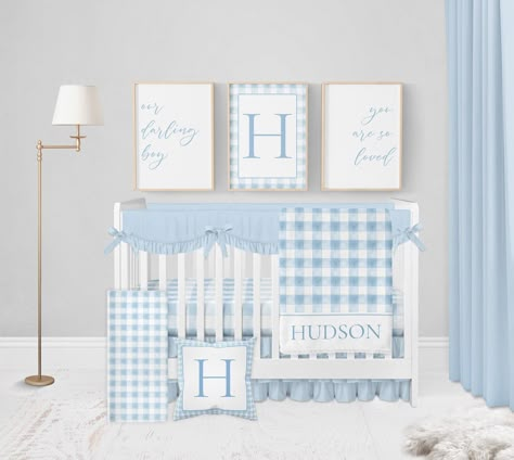 Baby boy crib bedding