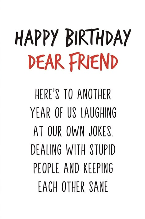 Bff Birthday Quotes Funny, Sarcastic Birthday Wishes, Birthday Funnies, Birthday Verses For Cards, Virtual Hugs, Short Birthday Wishes, Happy Birthday Wishes Pics, Birthday Verses, Sarcastic Birthday