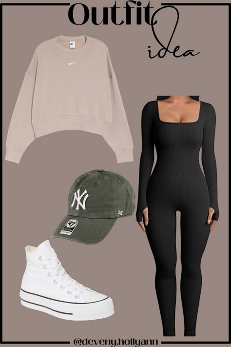 Outfit Inspo Bodysuit, Long Body Suit Outfits, How To Style A One Piece Bodysuit, Full Bodysuit Outfit Ideas, One Piece Body Suit Outfit Winter, Cute Body Suit Outfits, Black Jumpsuit Outfit Winter, Black Bodysuit Outfit Winter, Black Body Suit Outfits