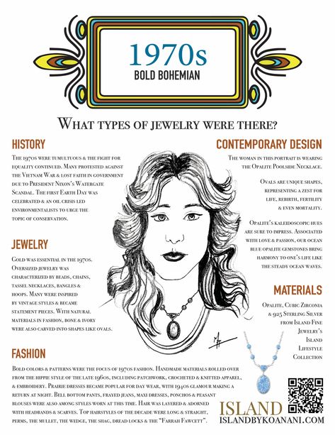 70s Jewelry Trends, 1970’s Jewelry, 70s Fashion Jewelry, 1970 Jewelry, 70s Jewelry Accessories, Jewelry History, Bold Bohemian, Midnights Era, 1970s Jewelry